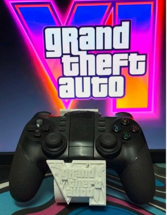 Универсална Grand Theft Auto VI стойка за PS5 Xbox и PC контролер