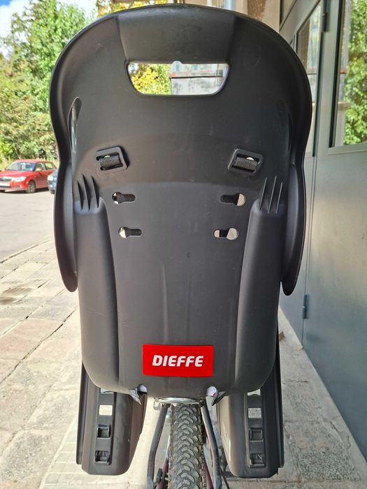 ДЕТСКО СТОЛЧЕ за колело(велосипед) DIEFFE BIKEY cool fm black