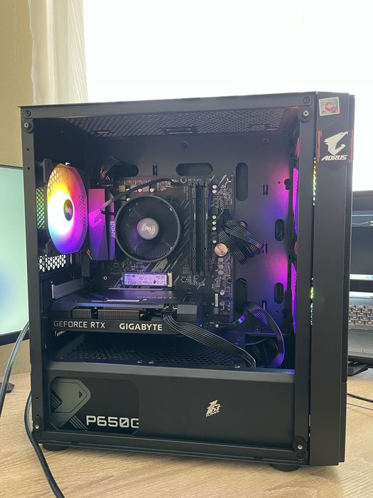 PC Gaming AMD Ryzen 5 5600 RTX 3060 16 GB RAM 500 GB SSD 1 TB HDD
