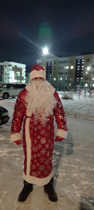 Костюм Деда Мороза красный