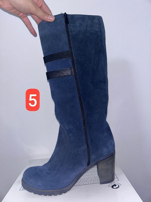 Новые Сапоги натуральная замша