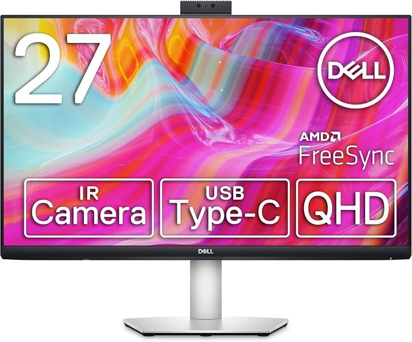 Монитор DELL 27" S2722DZ HDMI, DP, MM, IPS, 2560x1440, sRGB 99%, FreeS