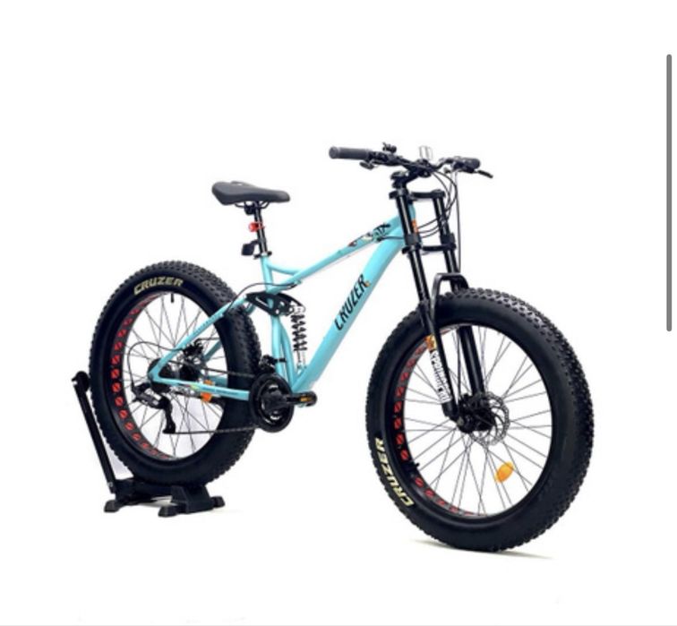Велосипед двухподвесный Фэтбайк CRUZER ALLIGATOR 26 колеса 18 рама