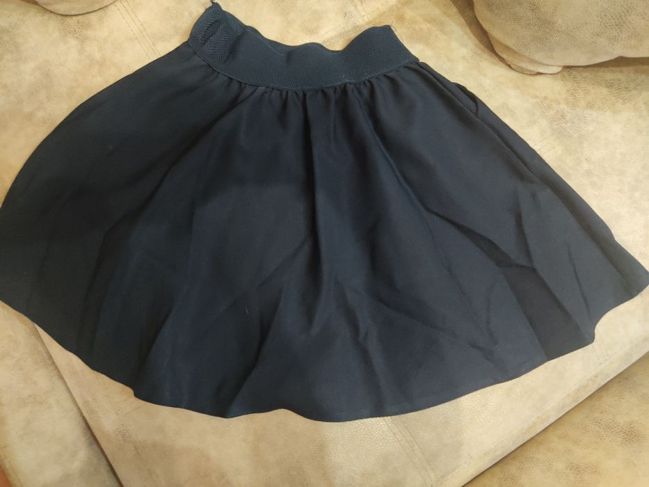 Школьная юбочка на резинке!