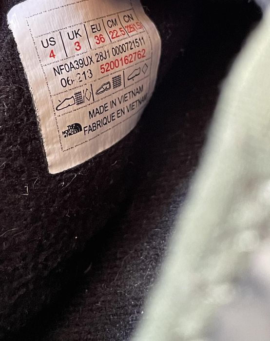 Пантофи The North Face Thermoball Traction Mule  36 номер