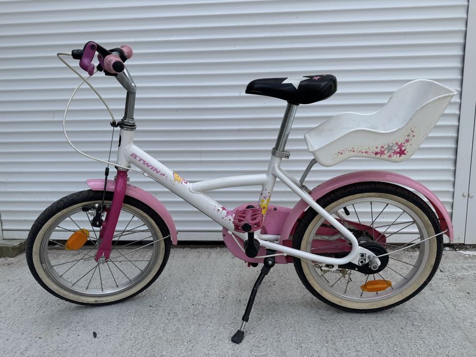 Bicicleta copii fete  Btwin Decathlon 3-8 ani