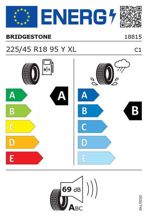 Set 4 anvelope vara 225 45 18 Bridgestone Turanza T005 XL MO Mercedes Benz originale
