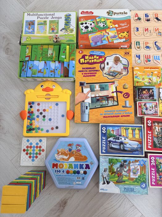 Пазлы игры для творчества