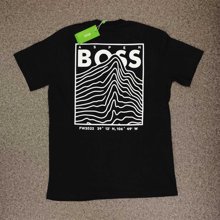 Мъжка тениска фланелка блуза памук Hugo Boss нов модел