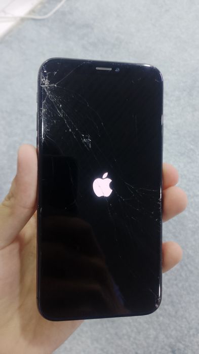 Iphone X icloudga tushkan oldi oynasi singan