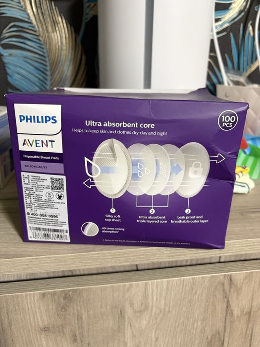 Philips avent накладки на грудь при кормлении