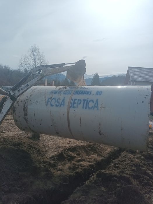 Montaj Fose septice ecologice. Rezervoare  .bazine