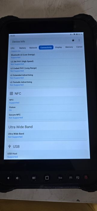 Tabletă rugged industrială TORMAXX LT600T NFC 8” rezistentă șocuri