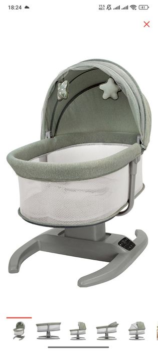 Продается электро шезлонг, качеля