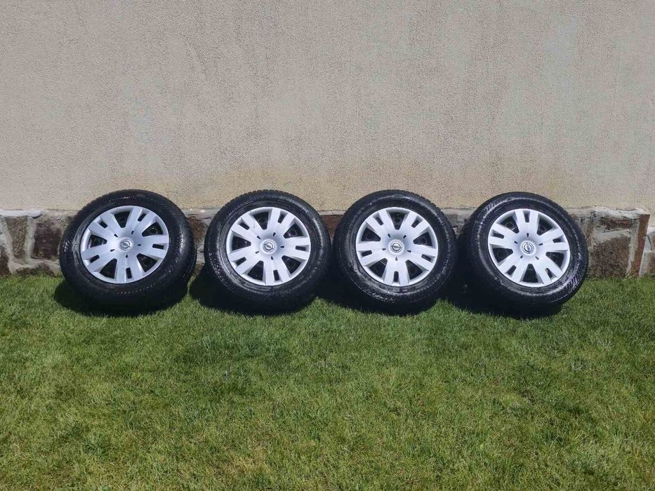 4 бр. Стоманени джанти 16" 5x105 с гуми 215/65/16 Opel Mokka