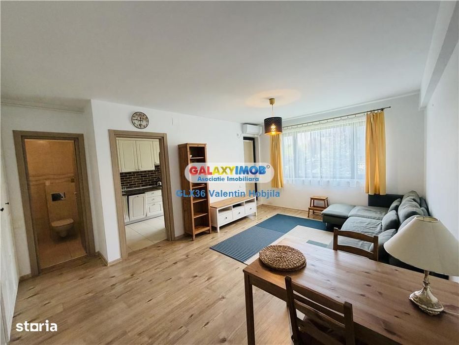 Vanzare apartament 3 camere mobilat parter gradina Baneasa Greenfield