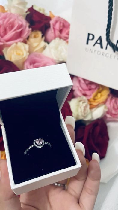 В наличии !  В Скидка! Pandora кольца из серебра 925 пробы