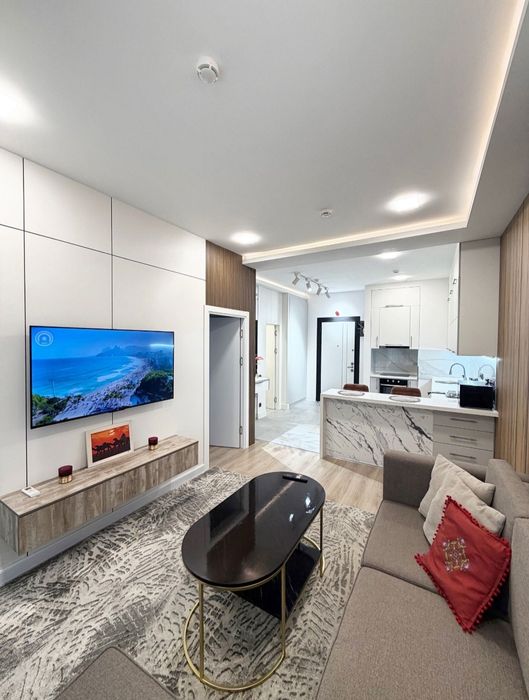 Аренда 2 комнатной 50кв² в ЖК Akay City,Дархан,Хамид Алимджан