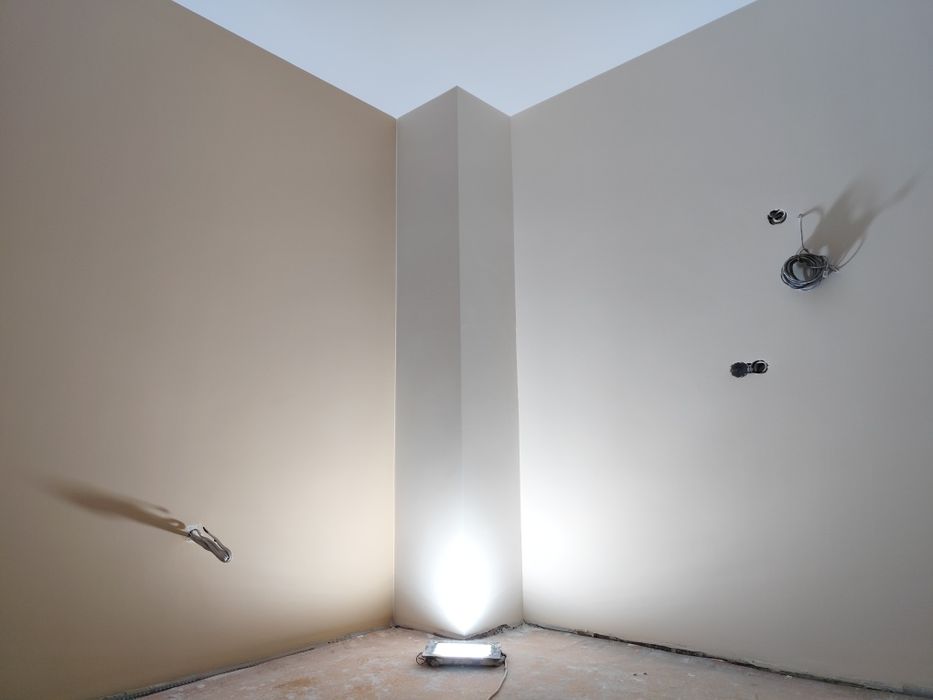 Довършителни дейности, Гипсокартон, Шпакловка