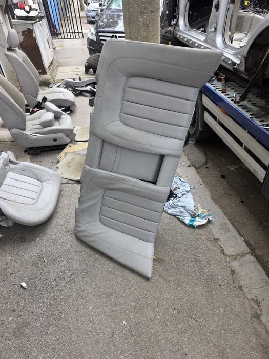 Кожен салон бял за Mercedes w218
