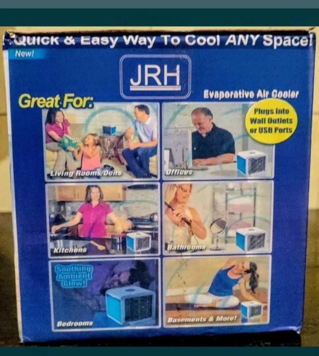 Mini aparat de aer condiționat cu umidificator