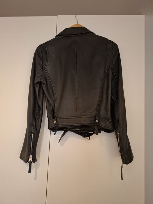 Geaca piele natural Zara M