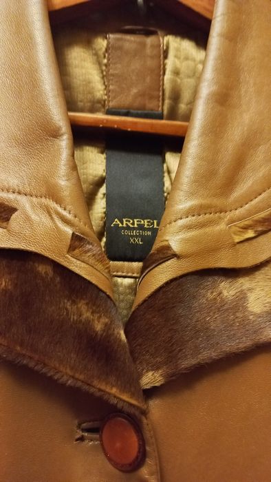 Кожаный плащ. Состояние идеальное. Куплен в дорогом магазине в Турции