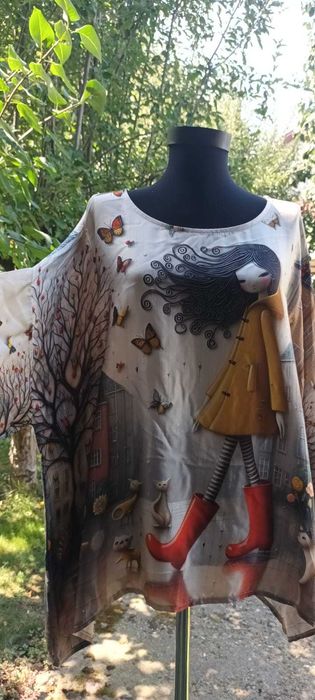 Bluza matase + vascoza