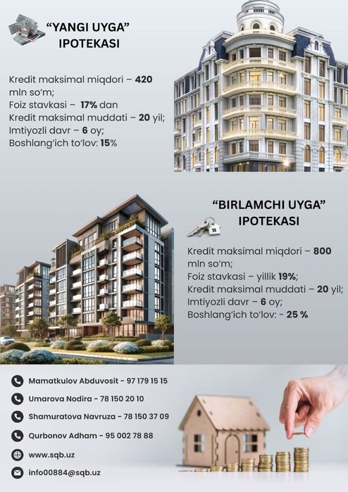 Ipoteka krediti xizmati, ипотечный кредит