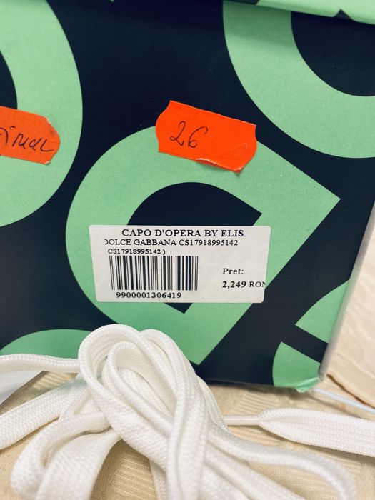 Adidasi Dolce Gabbana Originali full box ||42||