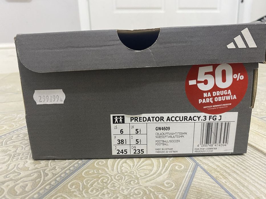 футбольные бутсы adidas predator оригинал