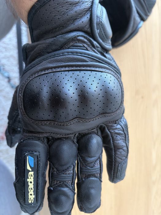 Manusi moto din piele Spada