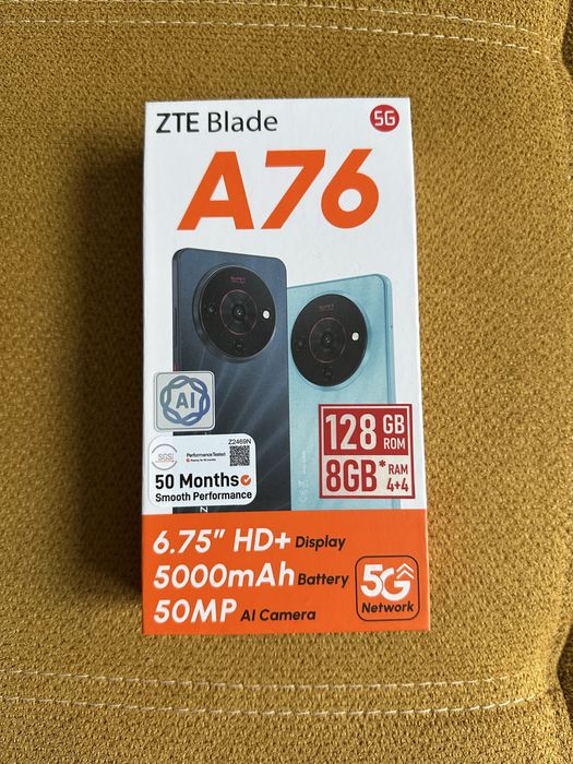 ZTE Blade A76 Чисто нов!