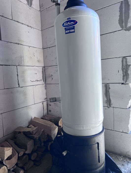 Boiler pe lemne cu focar Eltim ,85L