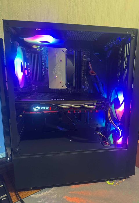 Компютър Ryzen 7 3700X / GTX 1060 6GB / 16GB RAM / 256 SSD / 1TB HDD