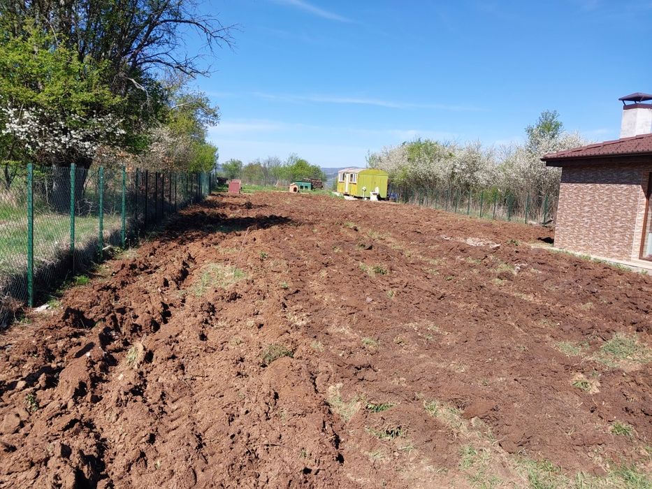 Оран, фрезоване, косене с малък трактор