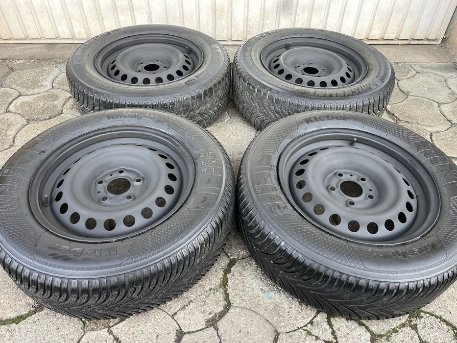 Jante 5x114.3mm anvelope iarna 215/65 R16, Dacia Duster Nissan Renault