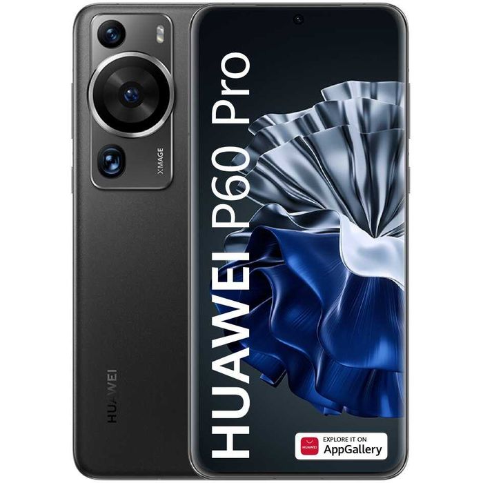 Telefon mobil Huawei P60 Pro, Dual SIM, 8GB RAM, 256GB, 4G, Black