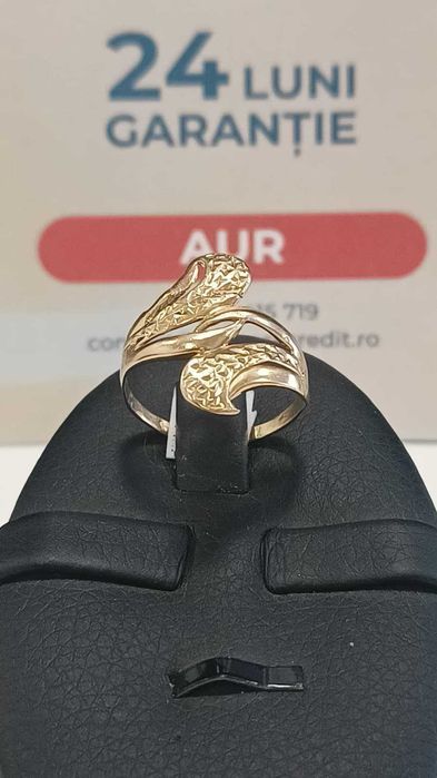 Inel aur 14K 3.26gr (Ag24 Harlau b.45165.1) - Garantie 2 ani!