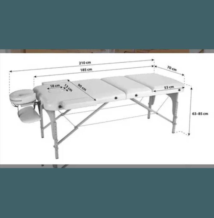 Vând masă masaj nouă!!
