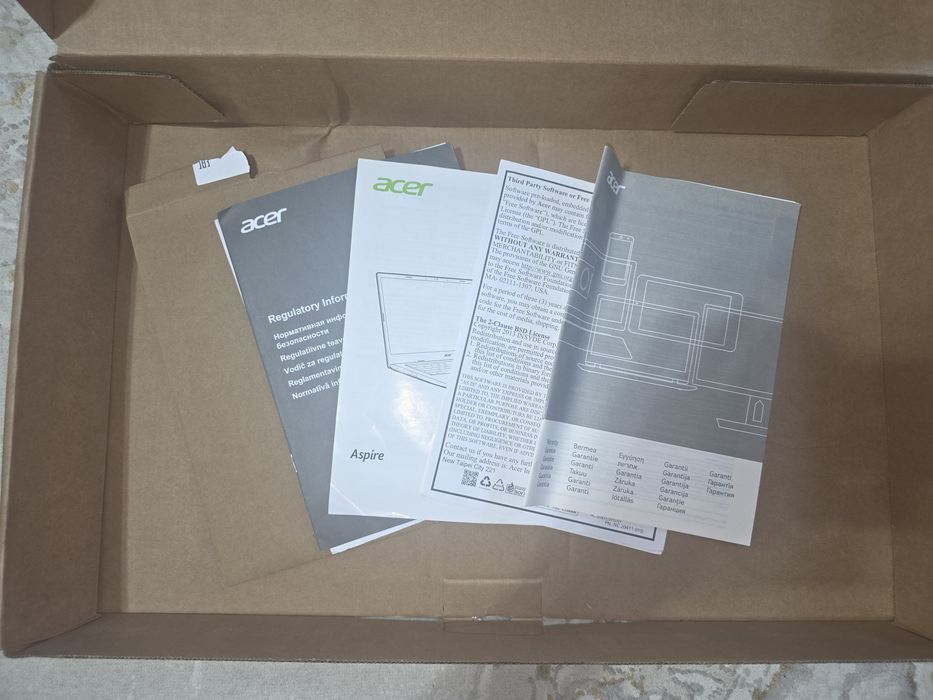 Ноутбук Acer aspire 5 / intel core i7 / 1024GB