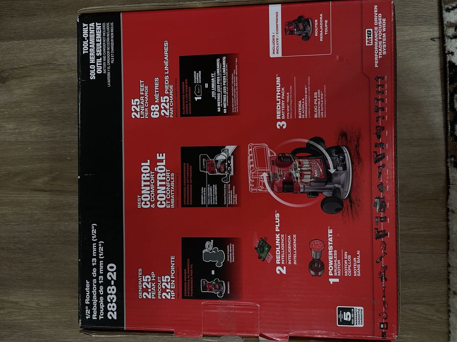 Фрезер кромочный Milwaukee