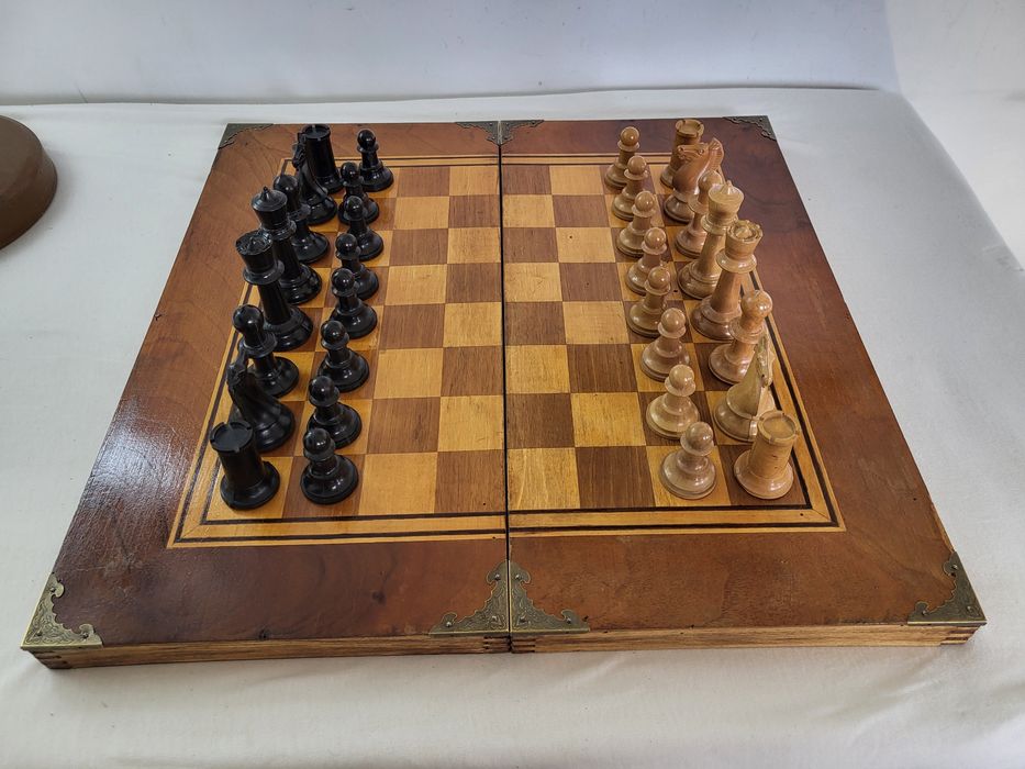 #4 Дървен шах от времето на соца