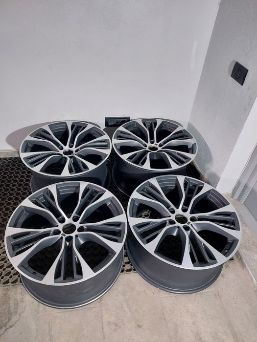 set jante 21 originale bmw x5 f15 x6 f16 sty 599 pachet m performance