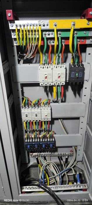 Электромонтажные работы сборка шитов установка галагенов