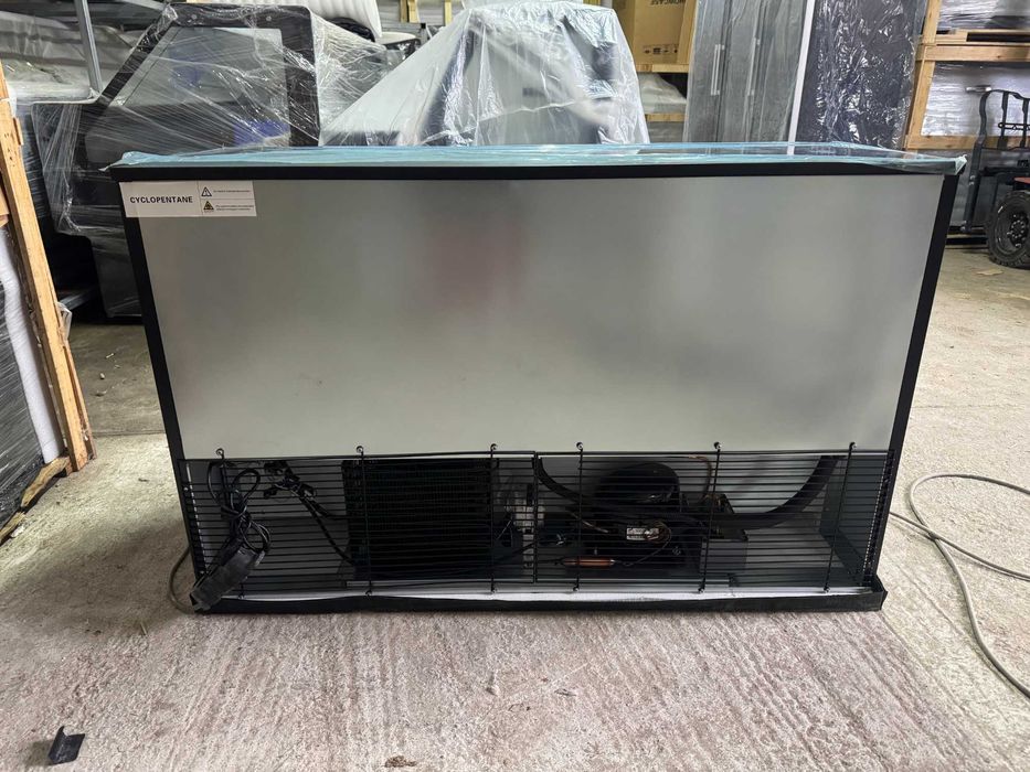 Vitrină frigorifică minibar 330L uși glisante LED