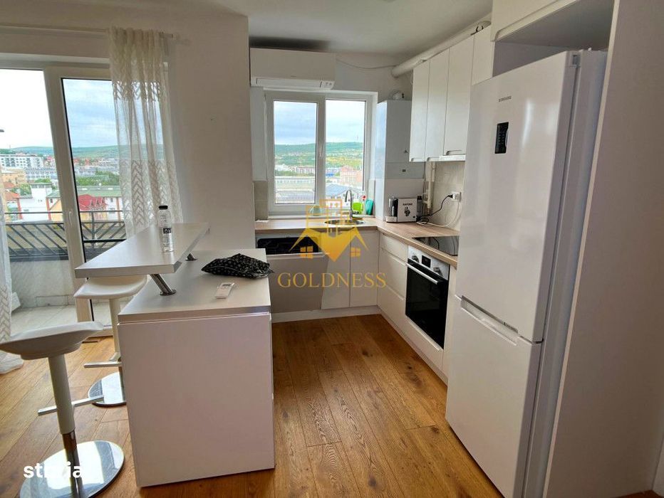 3 camere open space, mobilat modern, AC, Clujana, Cartierul Marasti