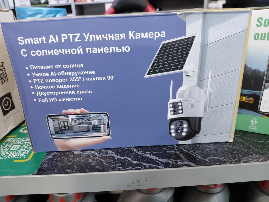 Камеры wifi 4g солнечная панель