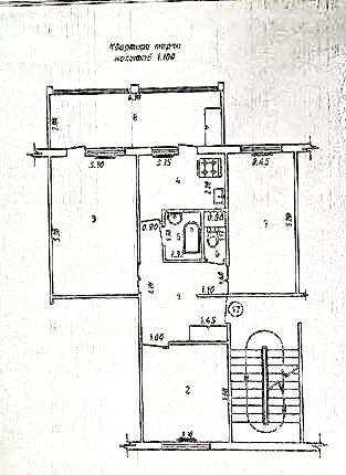 Срочно • 3/3/5 • ул. Карасу - 3 | без ремонта | 78 м2