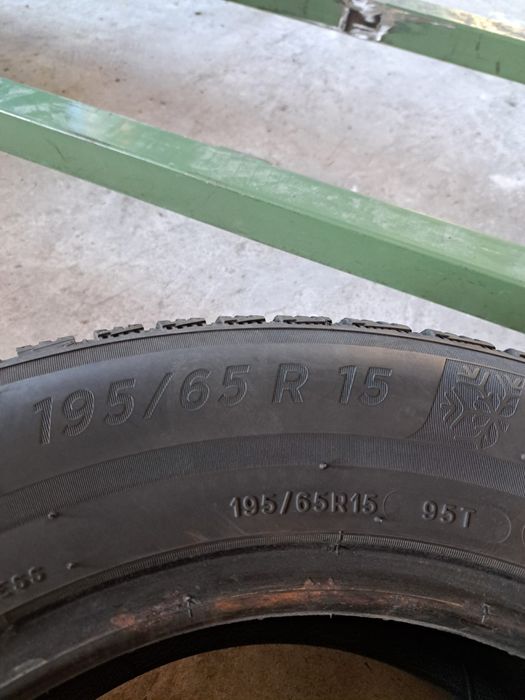 2 anvelope iarnă 195 65 r15 Michelin